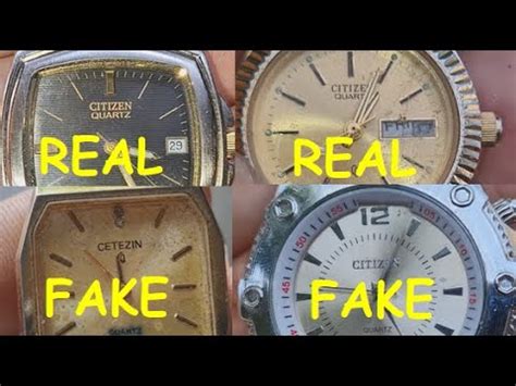 citizen watch real or fake|how to identify citizen watch.